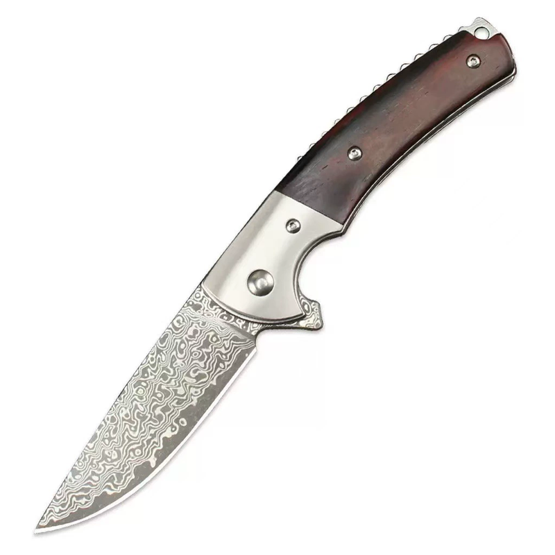 camping-pocket-folding-knife-vg10-steel-damascus-pattern-steel-g10-handle-pocket-utility-tool-style-6196 Camping Pocket Folding Knife - VG10 Steel, Damascus Pattern Steel, G10 Handle - Pocket Utility Tool - Style 6196