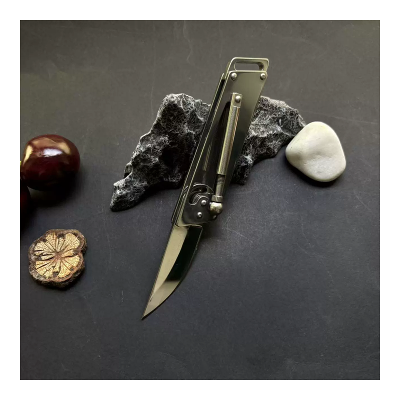 edc-outdoor-folding-pocket-knife-olive-handle-compact-utility-tool-style-0239 EDC Outdoor Folding Pocket Knife - Olive Handle Compact Utility Tool - Style 0239