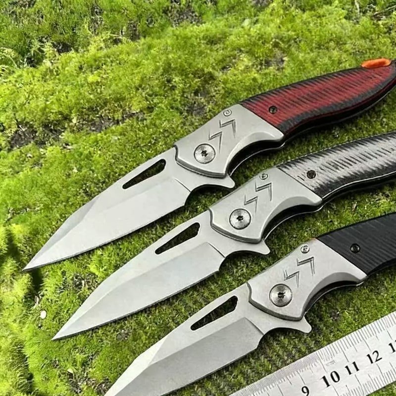 three-piece-outdoor-edc-folding-knife-set Three Piece Outdoor EDC Folding Knife Set