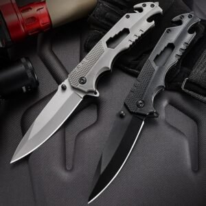 Two Piece Outdoor EDC Folding Knife Set