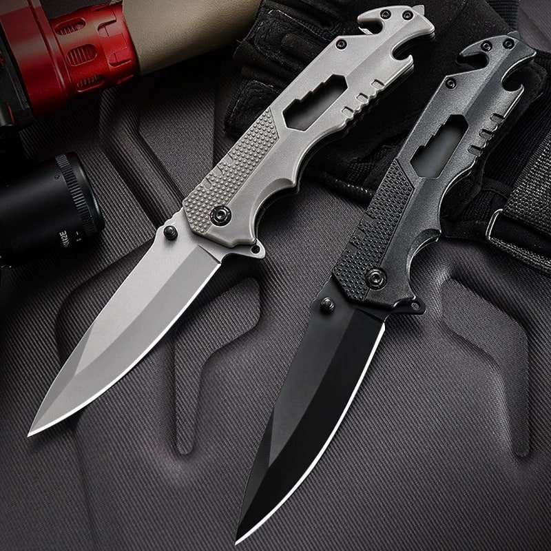 two-piece-outdoor-edc-folding-knife-set Two Piece Outdoor EDC Folding Knife Set