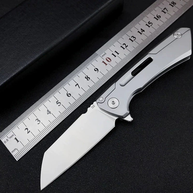 silver-outdoor-edc-folding-knife Silver Outdoor EDC Folding Knife