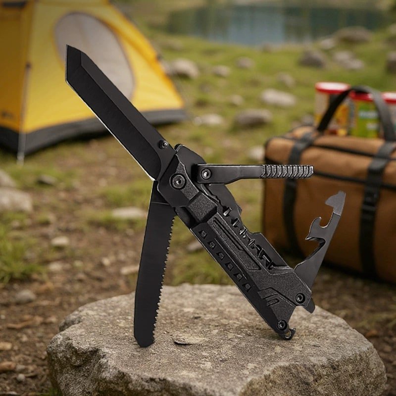 black-camping-multi-tool-utility-knife Black Camping Multi-Tool Utility Knife