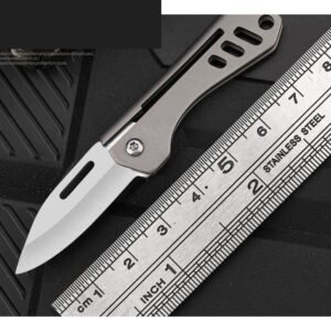 Compact Stainless Outdoor Utility Folding Knife