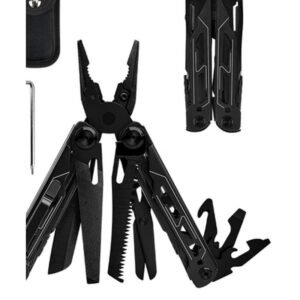 Black Outdoor Multi-Tool Utility Knife Set