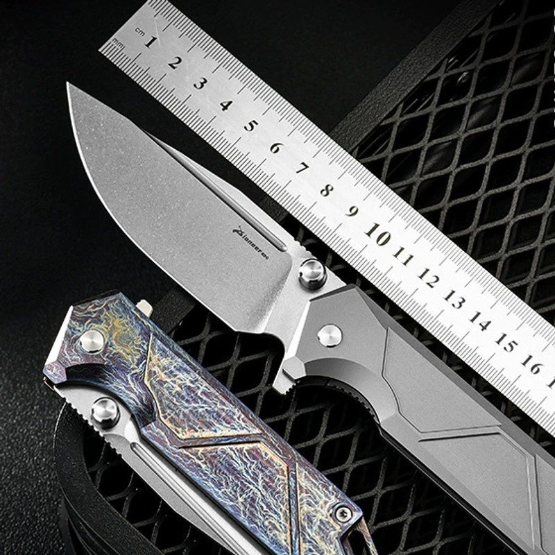 engraved-handle-outdoor-edc-folding-knife-5 Engraved Handle Outdoor EDC Folding Knife
