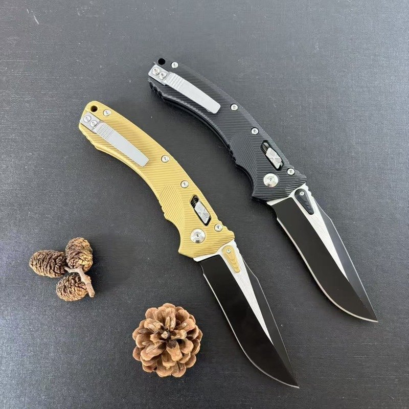 black-and-yellow-outdoor-folding-knife-pair Black And Yellow Outdoor Folding Knife Pair