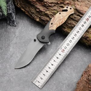Camouflage Handle Outdoor EDC Folding Knife