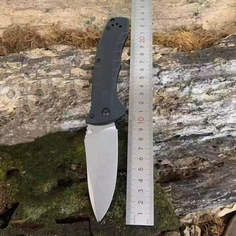 black-handle-outdoor-edc-folding-knife-4 Black Handle Outdoor EDC Folding Knife