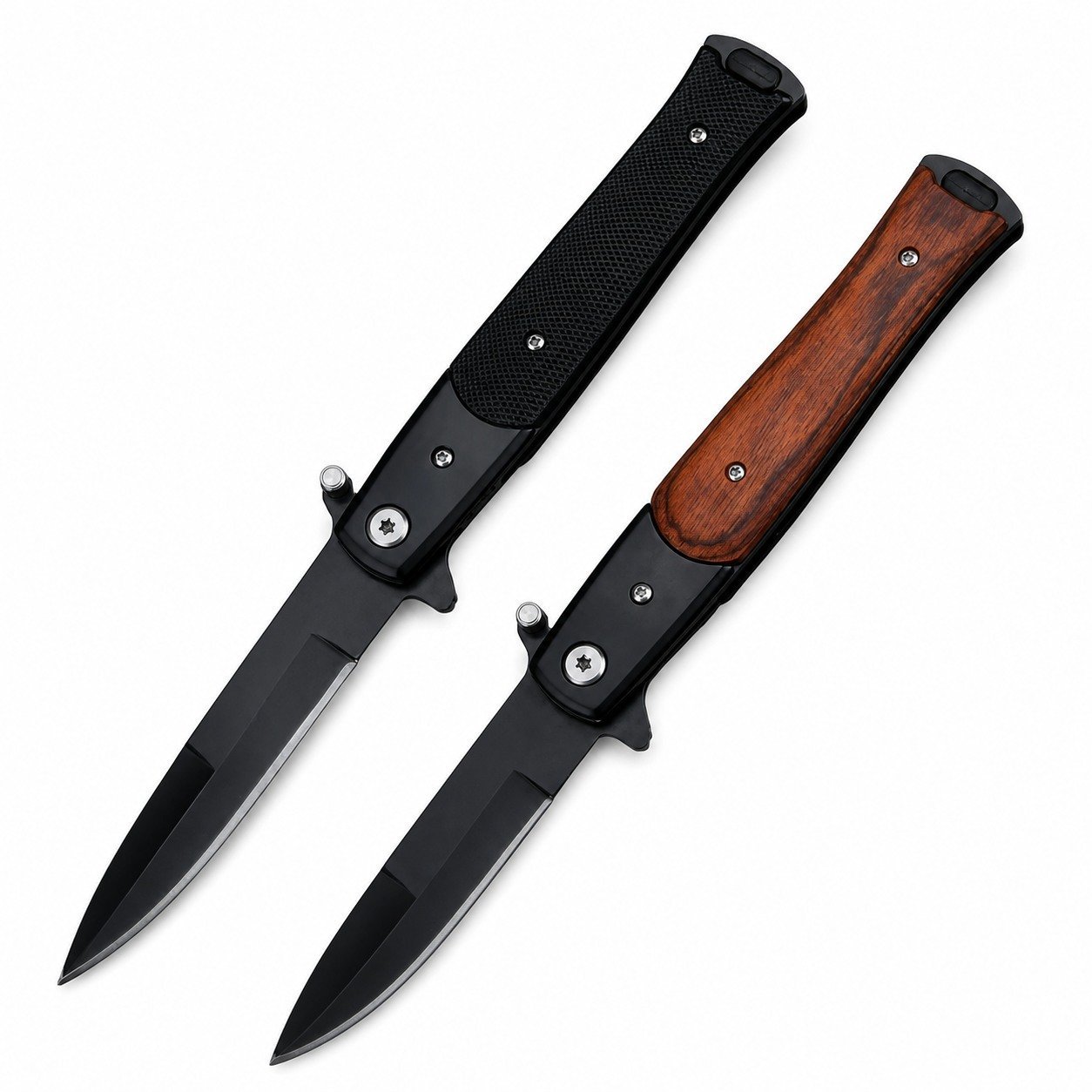44704-main-white-clean.jpg Outdoor Folding Stiletto Knife – Swordfish Blade Survival Design
