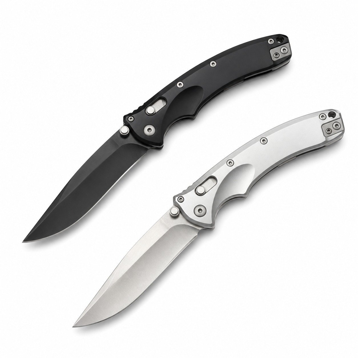45914-main-white-clean.jpg Microtech Amphibious Aluminum-Handle Folding Knife