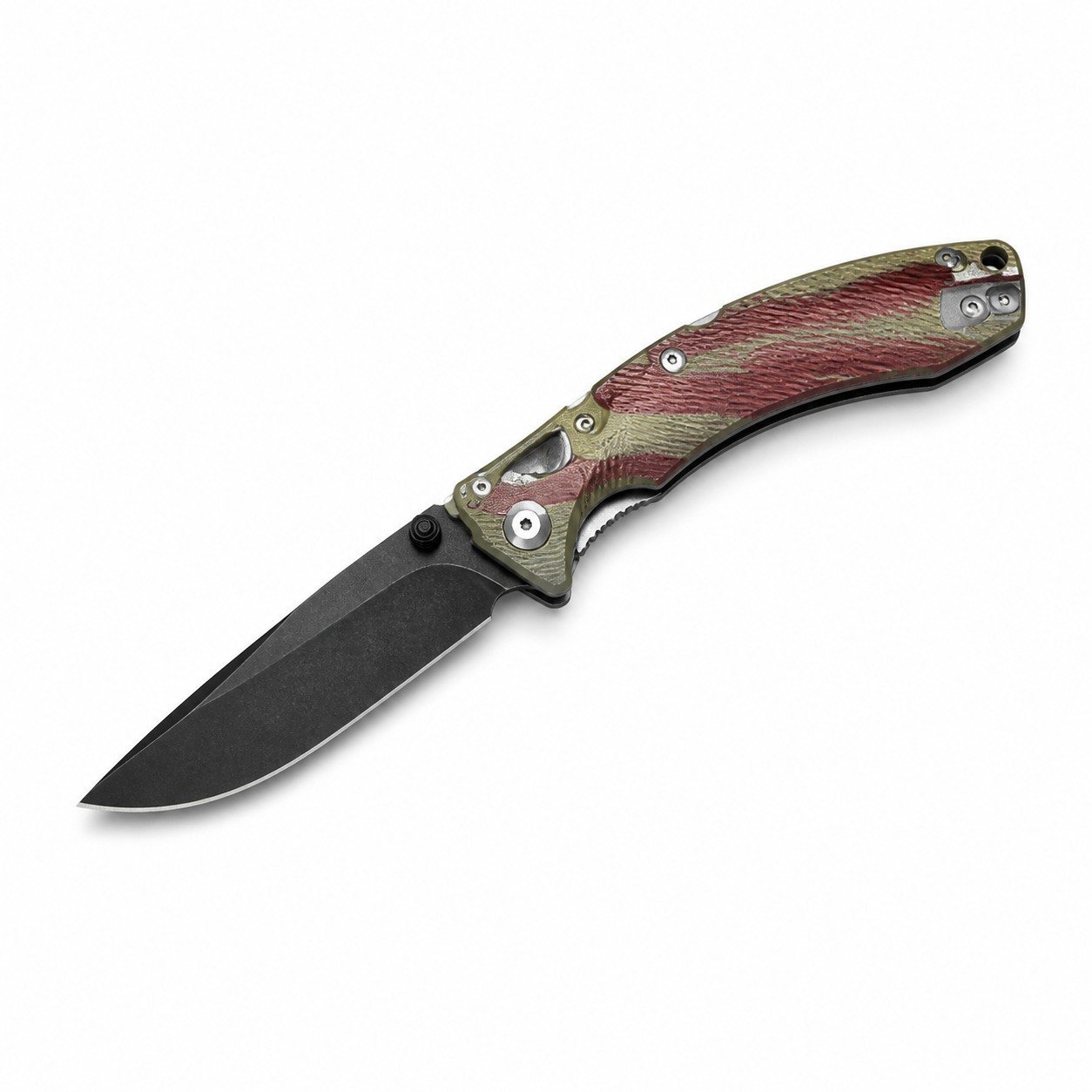 46065-main-white-clean.jpg Microtech Amphibious Resident Evil Edition Folding Knife