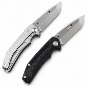 Rockstead REN G10-Handle Folding Knife