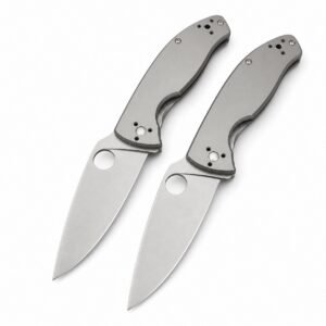 Spyderco C122 Titanium-Handle Folding Knife