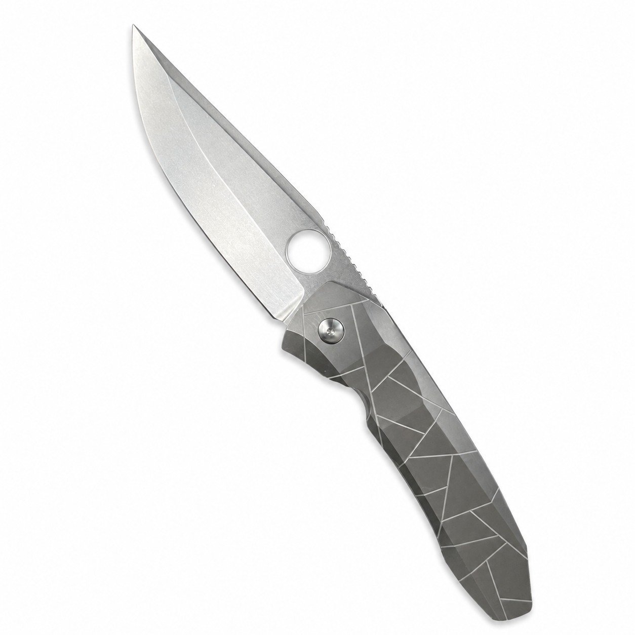 47878-main-white-clean.jpg Spider C199 Folding Knife Titanium Handle